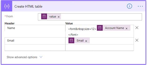 Html Table Font Size Decoration Examples