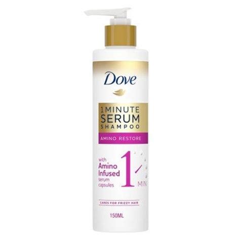 Dove hyaluron purifying serum shampoo is boosted with the power of hyaluron, an advanced skincare ingredient that replenishes & retains moisture in hair. Dove Amino Restore 1 Minute Serum Shampoo | All Things Hair