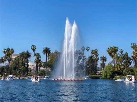 Echo Park Lake Echo Park Los Angeles California – HilaryStyle