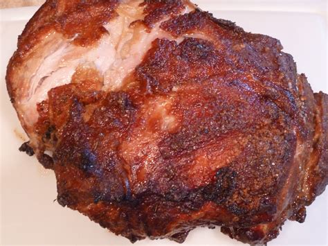 Pork shoulder picnic roast recipe in the oven. Slow-Roasted Pork Shoulder Recipe — Dishmaps