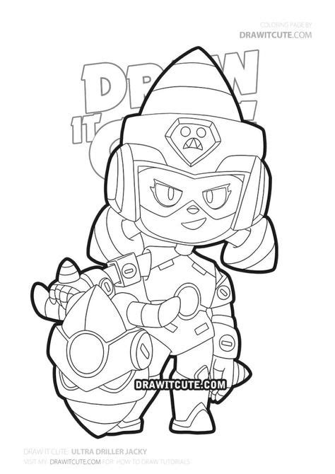 Brawl Stars Coloring Pages