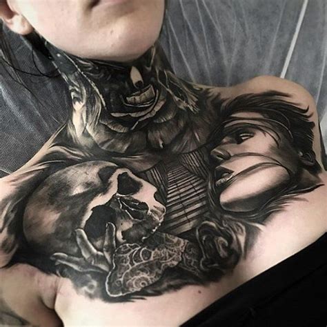 60 Best Chest Tattoos For Women 2021