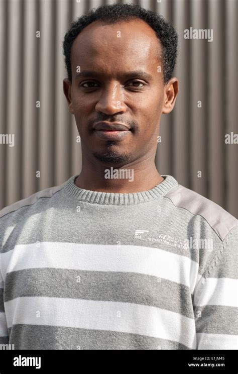 Handsome Young Ethiopian Man Stock Photo Alamy