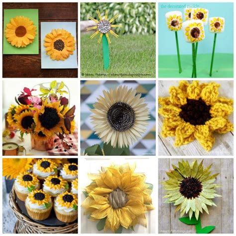 Making Sunflower Crafts Is A Fun Way To Usher In The Fall Season These