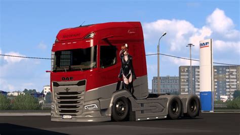 Daf Jasper Kasumi Knight Costume Skin Ets Mods Euro Truck