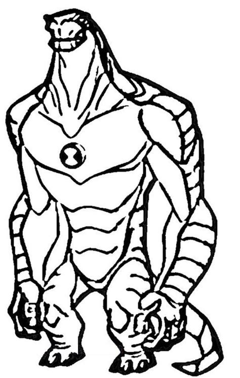 Ben 10 is an american animated television series and media franchise created by man of action studios and produced by cartoon network studios.the series centers on a boy named ben tennyson who acquires the omnitrix, an alien device resembling a wristwatch, which contains dna of different alien species. Ben 10 Humungousaur Coloring Pages - Coloring Home