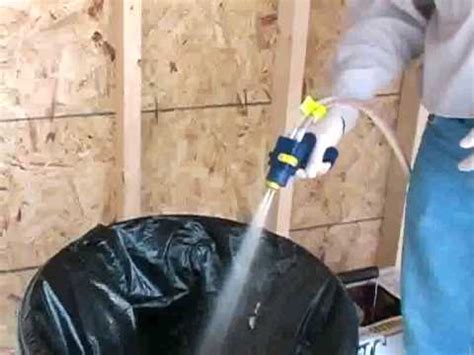 Stop cold, heat and vapor. Spray Foam Insulation Kit - Foamseal 600 DIY - YouTube