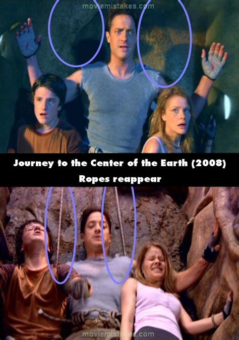 The film is not considered a sequel or a remake of the 1959 film of the same name. Journey to the Center of the Earth (2008) movie mistake ...