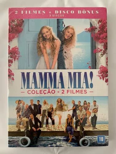Dvd Mamma Mia Coleção C 2 Filmes Lá Vamos Nós De Novo Parcelamento