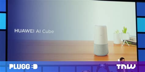 Huaweis Ai Cube Smart Speaker Packs Alexa And A 4g Modem And Isnt