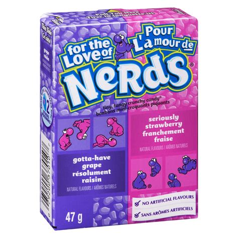 Nerds For The Love Of Nerds Tiny Tangy Crunchy Candy Grape