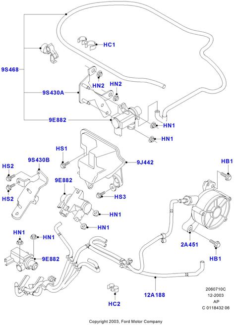 How To Replace Vacuum Hoses In A 2006 Ford Focus Step By Step Diagram