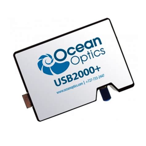 Ocean Optics Usb2000 Installation And Operation Manual Pdf Download