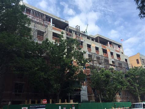Eight Story 64 Unit Mixed Income Residential Building Tops Out At 70
