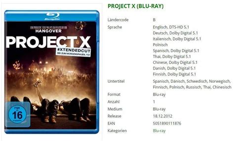 Project X Blu Ray Kaufen Auf Ricardo