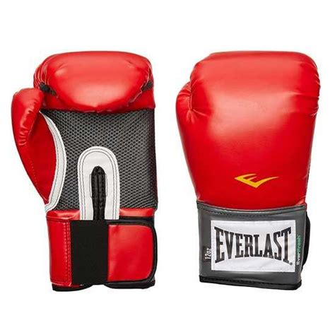 Everlast Pro Style Training Gloves Red Total Rocky Shop