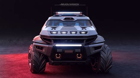 Roll Like An Undefeatable Superhero In This Insane Armortruck Suv