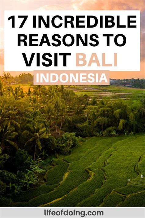 17 Incredible Reasons Why You Should Visit Bali Indonesia Bali