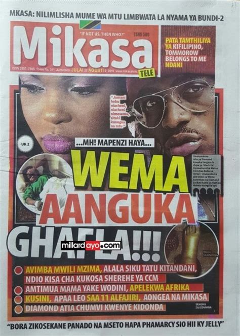 Breaking News Wema Aanguka Ghafla Avimba Mwili Mzima Amtimua Mama