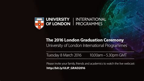 University Of London Graduation 2016 Youtube
