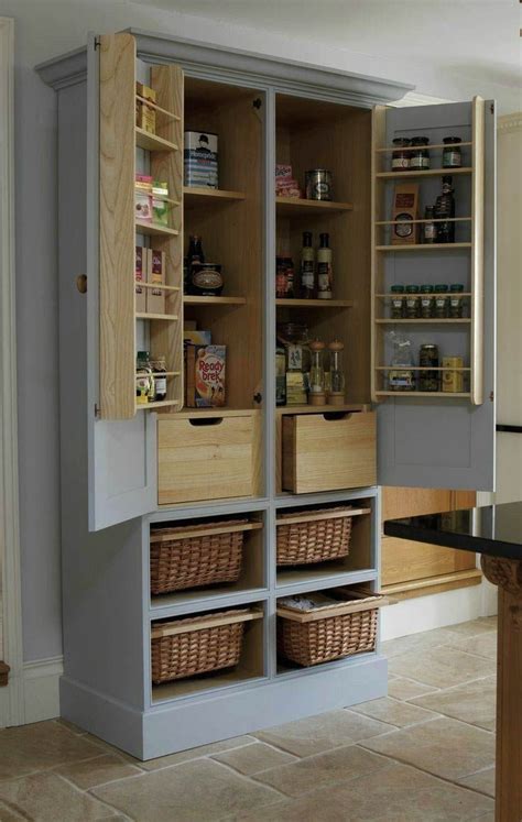Ikea Free Standing Kitchen Pantry Cabinets Furniture
