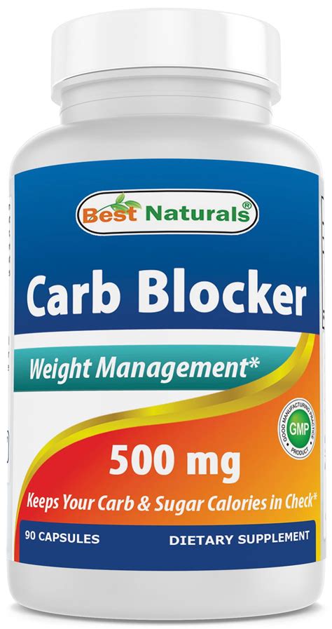 Best Naturals Carb Blocker Weight Loss Supplement Dietary Supplements