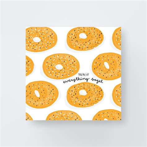From the album hits anthology · copyright: You're My Everything Bagel Print - Greetabl