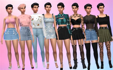 👗 Novo Pack De AcessÓrios Roupas E Sapatos Download The Sims 4