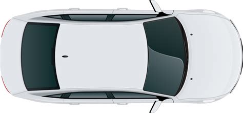 Truck Top View Vector Png Download - Car Vector Top View Png - Free