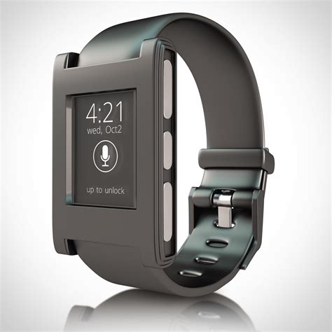 Smart Watch Pebble 3d Black 3d Model In Gadgets 3dexport