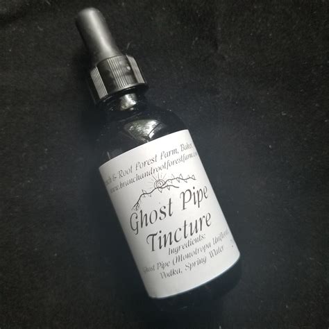 Ghost Pipe Tincture Monotropa Uniflora Indian Pipe Double Etsy