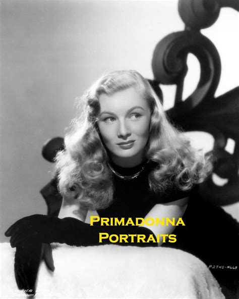Veronica Lake 8x10 Lab Photo Sexy Black Gown With Glove