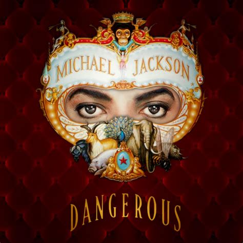 An Alternate ‘gold Edition Of Michael Jacksons Dangerous Album Cover