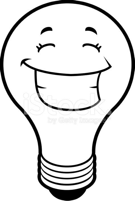 Light Bulb Smiling Stock Photo Royalty Free Freeimages