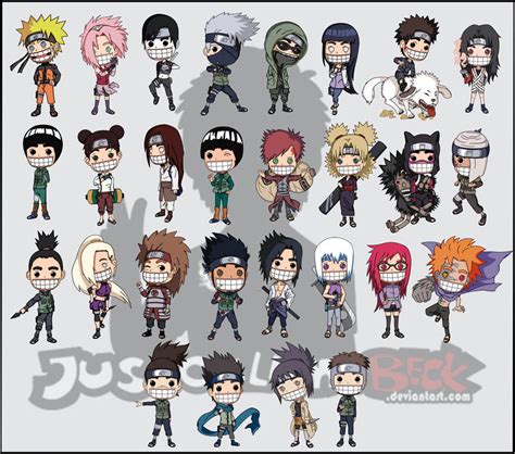 Naruto Chibi Characters Pack 1 By Kawanuwa On Deviantart