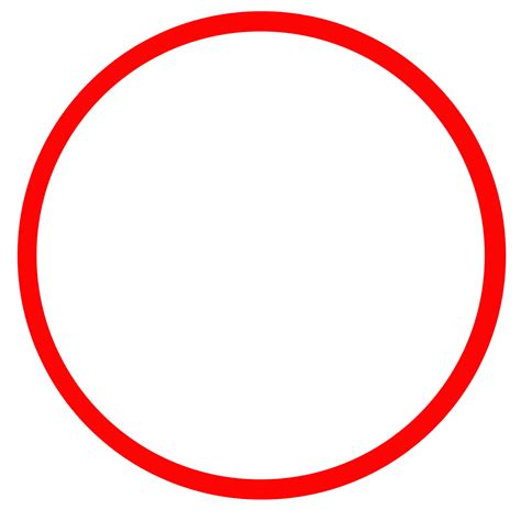 Red Circle Outline Clipart 10 Free Cliparts Download Images On