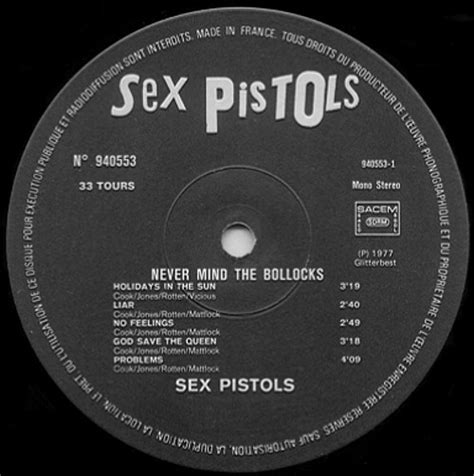 God Save The Sex Pistols Nmtb Barclay 940 553 Version 3
