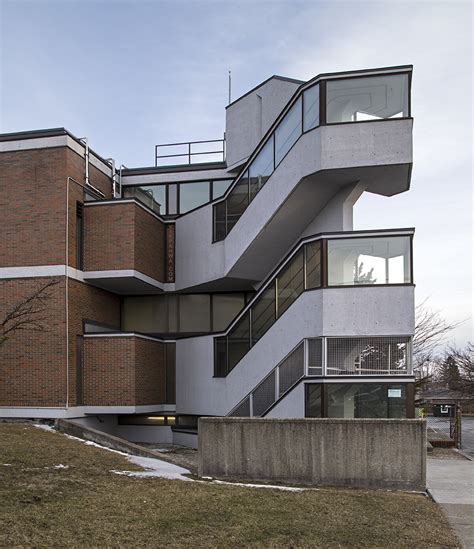 A Most Unusual Enclosed External Building Staircase