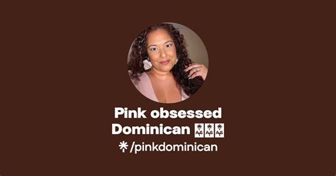Pink Obsessed Dominican 🩷🇩🇴 Instagram Linktree