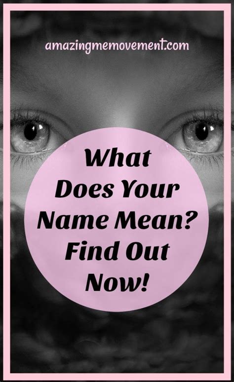 What Does My Name Mean Find Out With This Fun Quiz Fun Quiz Quizzes