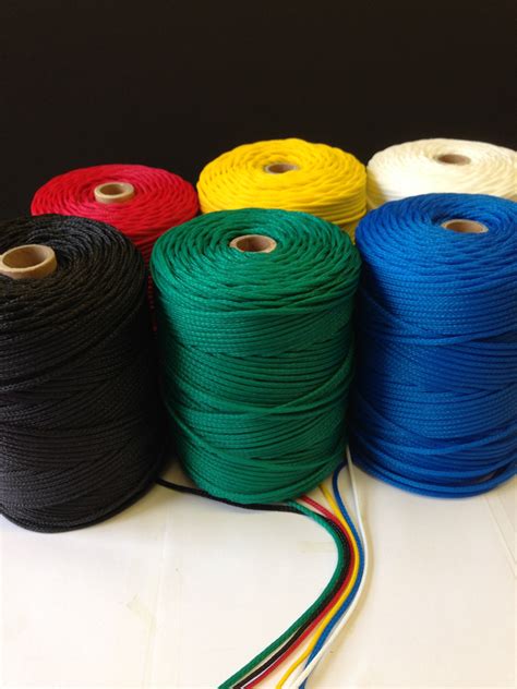 3mm Braided Polyethylene Twine Various Colours Renco Nets Ltd