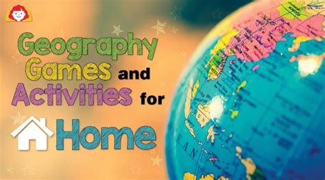 Geography Games And Activities For Home The Joy Of Teaching