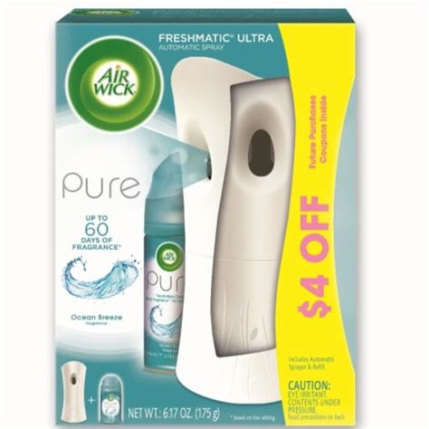 Air Wick Freshmatic® Ultra Starter Kit Pure Ocean Breeze 1 Ea 1 Kroger
