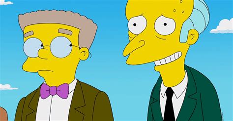 Smithers Is Finally Coming Out As Gay To Mr Burns On The Simpsons Us