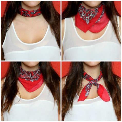Berry Trendy How To Wear The Bandana Trend How To Wear Bandana Bandana Outfit Ways To Wear