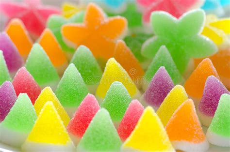 Row Of Bright Lollipops Stock Photo Image Of Striped 35588194