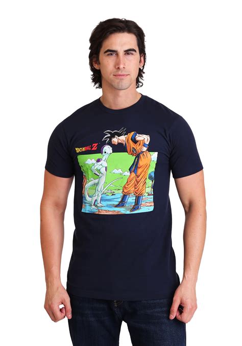 Don't worry about the sizes: Men's Dragon Ball Z - Goku & Frieza T-Shirt