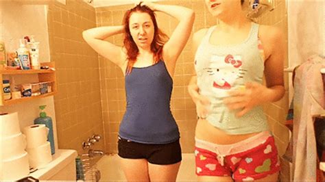 Addie And Dakota Shower Together And Have A Chat Ipad Addie Juniper
