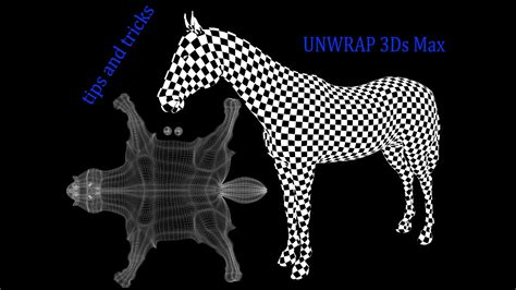 3ds Max Unwrapping Horse Uv Mapping Unwrapping Uvs Animals Unwrap