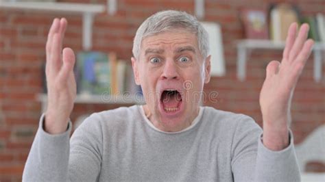 Old Man Saying Yes With Head Shake Stock Photo Image Of Agreement